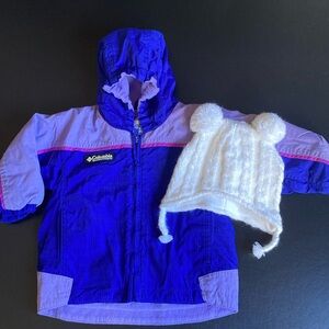 Columbia Jacket and Hat